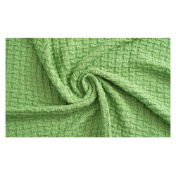 Couverture-Plaid tricoté en coton 