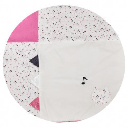 Tapis d'activités rose "Chapaillettes" 