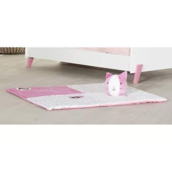 Tapis d'activités rose "Chapaillettes" 