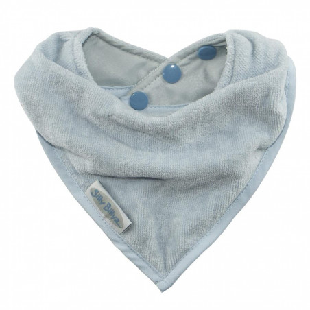 Bavoir de dentition Bandana "bleu"