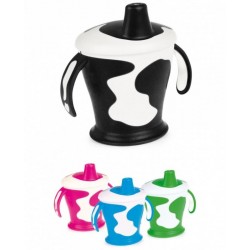 Tasse avec anses 9 mois + 'Little cow' noir 