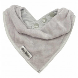 Bavoir de dentition Bandana "gris" 