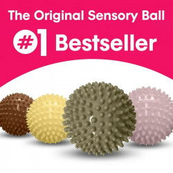 4 Balles sensorielles Boho Chic 10 cm 