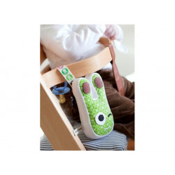 Attache et range sucette  vert 
