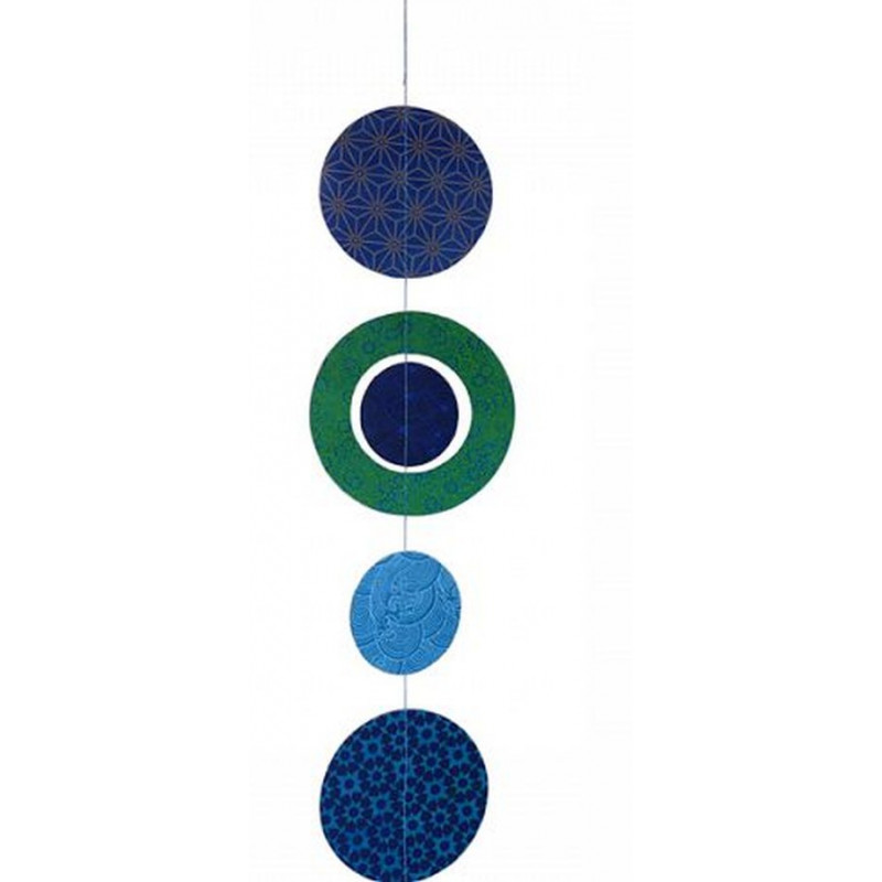 Guirlande 'Kumiko" assortiments bleu/vert Guirlande 'Kumiko" assortiments bleu/vert