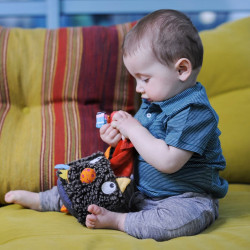 Peluche musicale Cache-Cache-T'es fou Louloup 