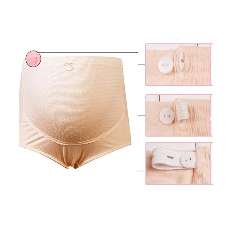 Culotte de maternité écru T: XL