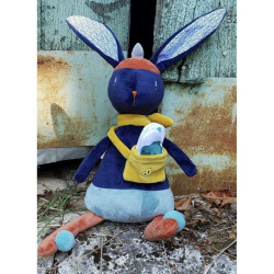Doudou d'éveil multi activités  Gabin Le Lapin 