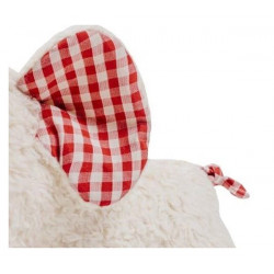 Eléphant peluche en laine vierge et coton bio 
