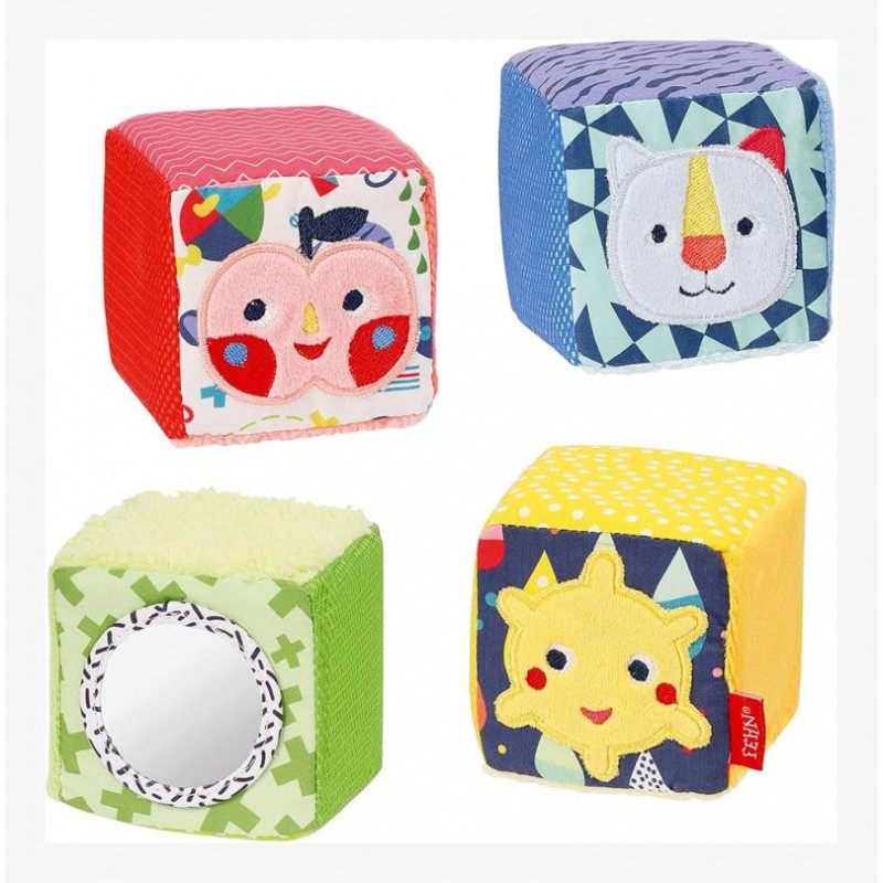 Cubes d'éveil Color Friends par 4 Cubes d'éveil Color Friends par 4