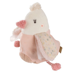 Doudou Bouillotte Oiseau Rose 