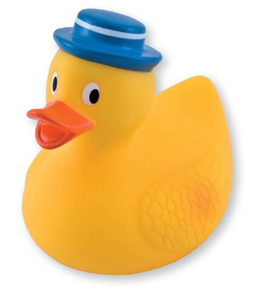 Canard de bain avec chapeau...