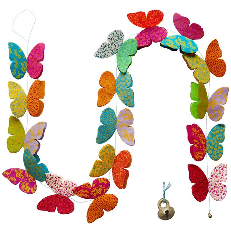 Guirlande "Papillons...