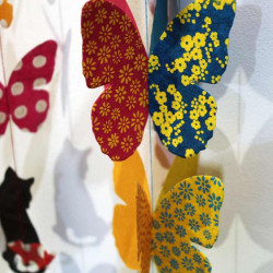 Guirlande "Papillons Doubles" 3 D 