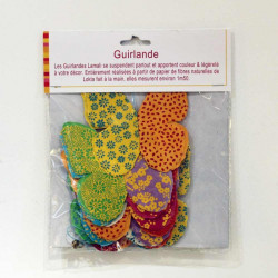 Guirlande "Papillons Doubles" 3 D 