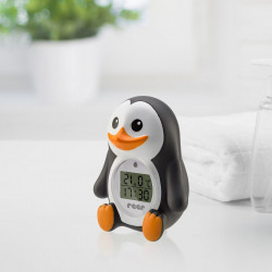 Thermomètre numérique 2 en 1:  bain et chambre 