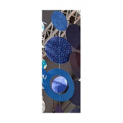 Guirlande  'Kumiko" assortiments bleu 