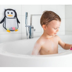 Filet de rangement jouets de bain, Pingouin 
