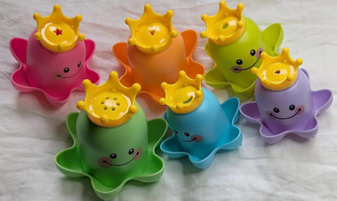 Jouet de bain Pieuvre à...