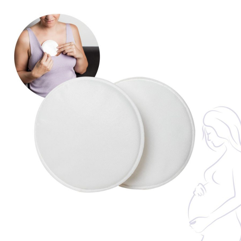 Coussinets d'allaitement lavables par 8 Coussinets d'allaitement lavables par 8