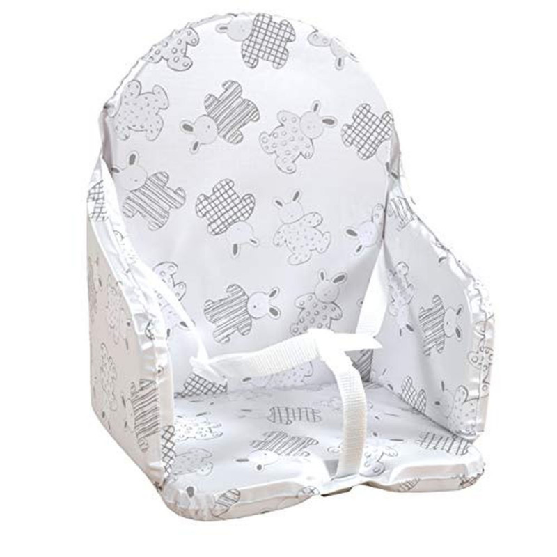 Coussin de chaise haute avec sangles Coussin de chaise haute avec sangles