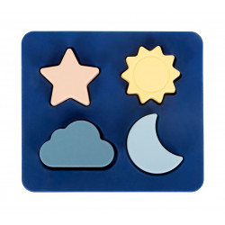 Puzzle en silicones 4 pièces-Astres 