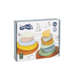 Jeu d'équilibre galets façon Montessori 