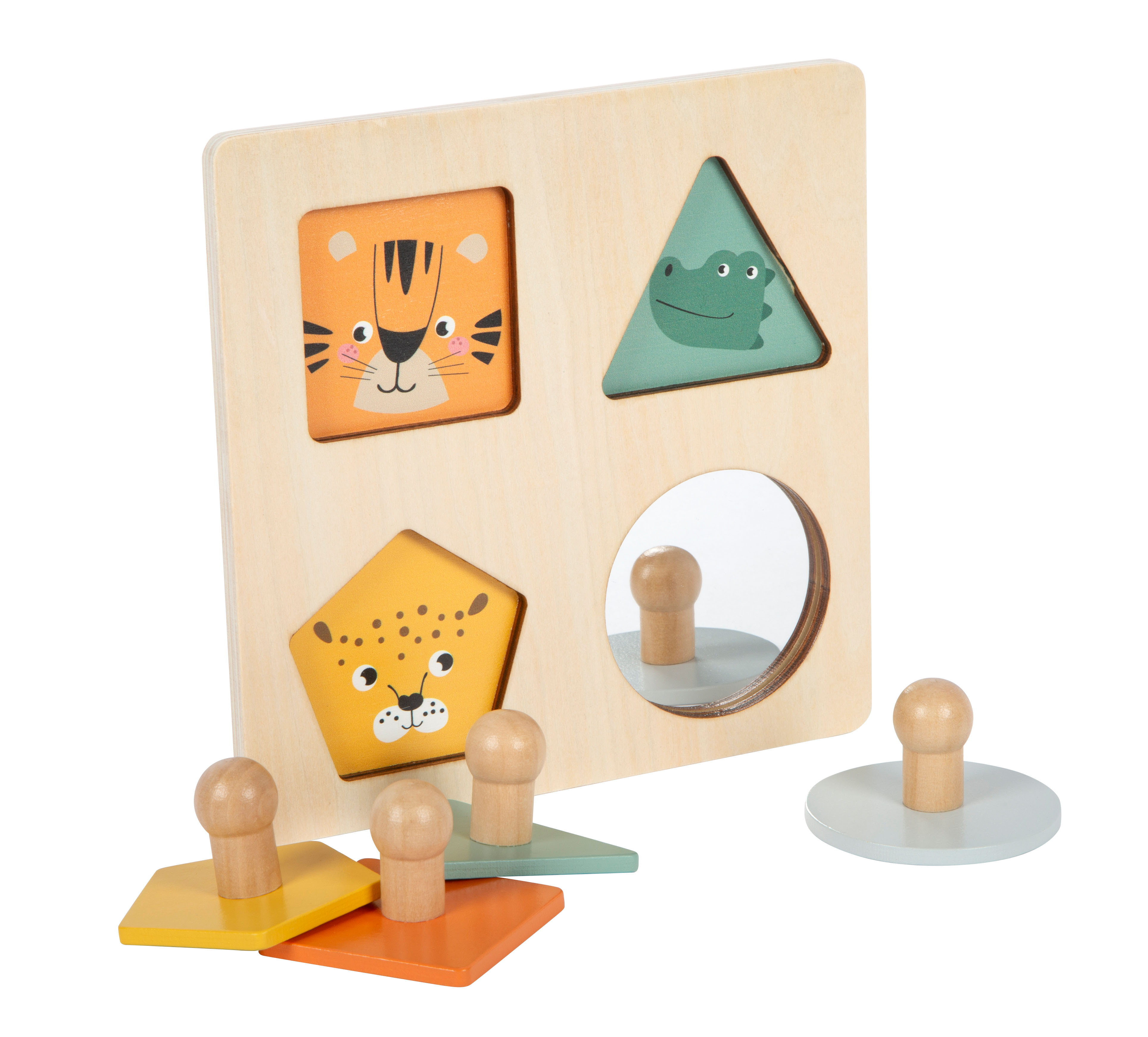 Puzzle formes à poser en bois