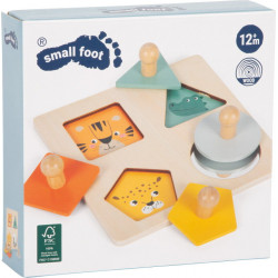 Puzzle formes à poser en bois 