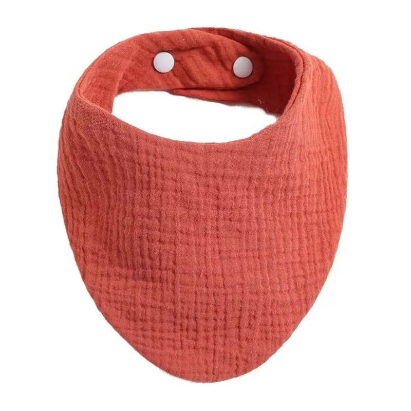 Bavoir hydrophile à pressions "Terracotta" Bavoir hydrophile à pressions "Terracotta"