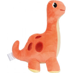 Doudou Dino orange 
