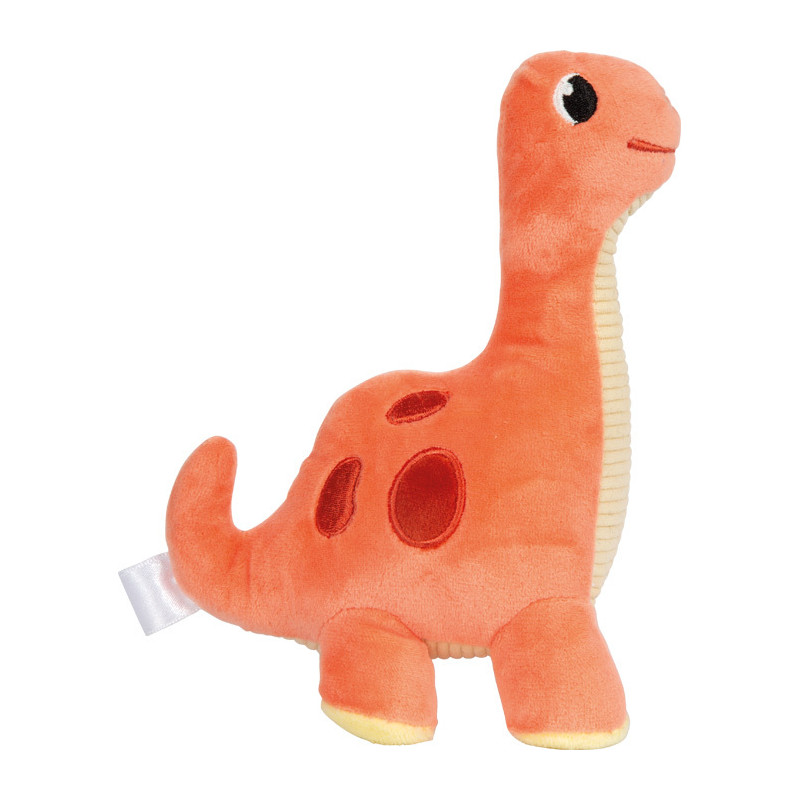 Doudou Dino orange
