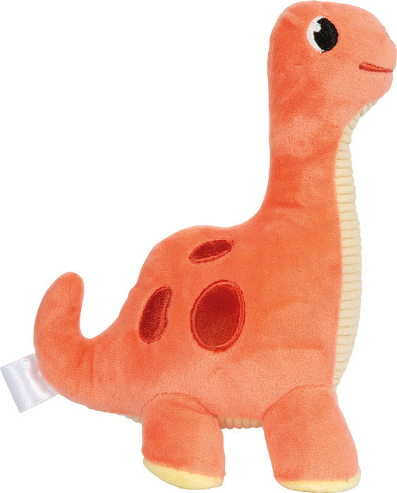 Doudou Dino orange