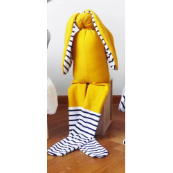 Peluche Gros Lapin jaune...