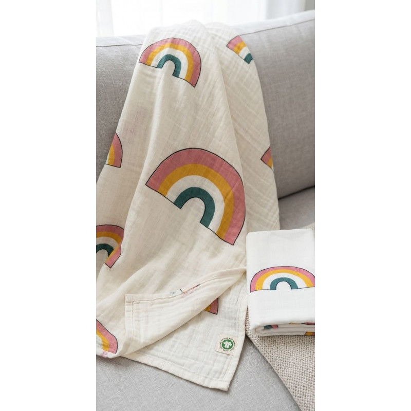 Maxi lange-mousseline de coton