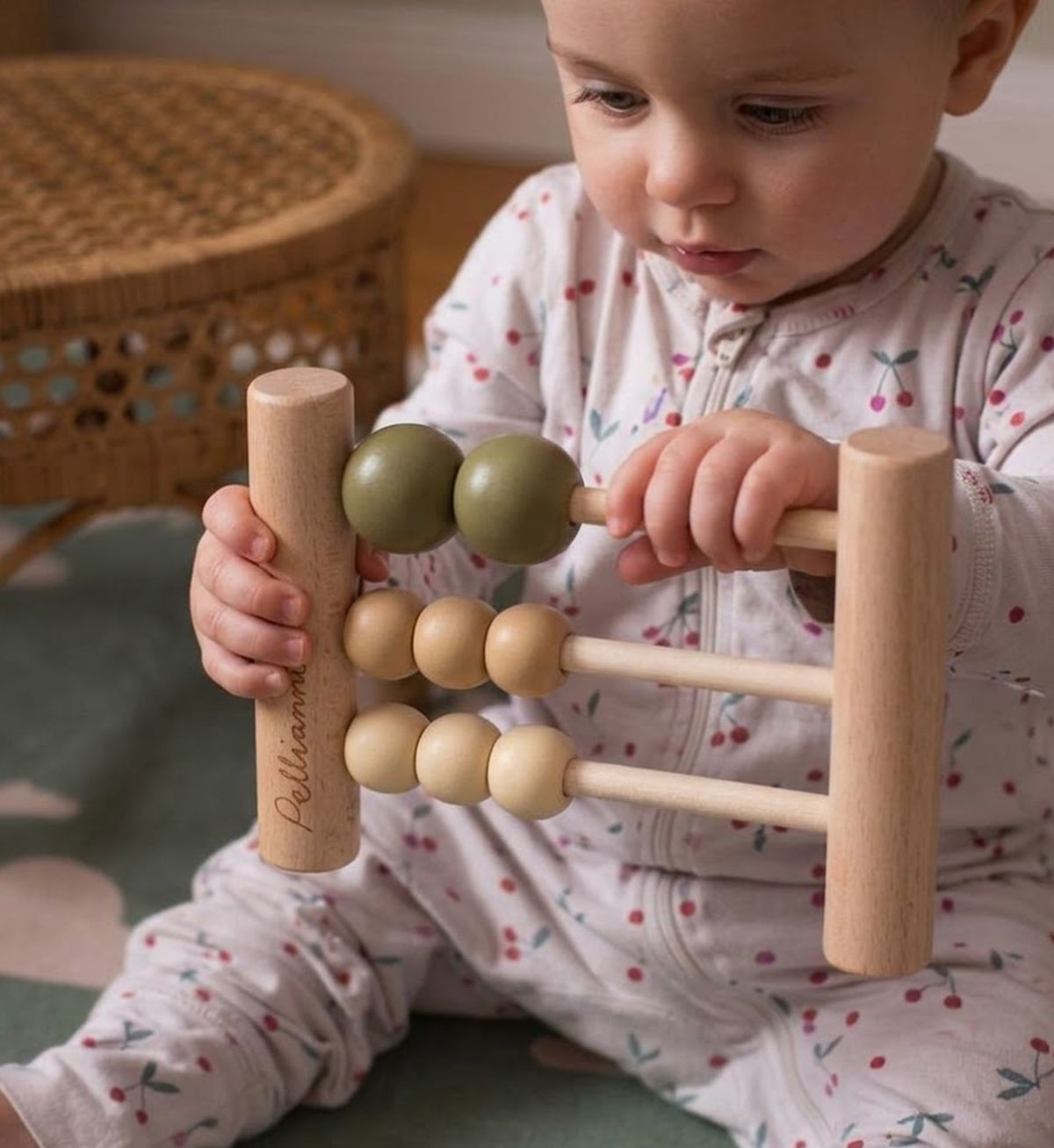 Boulier en bois-Automne