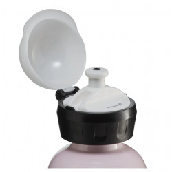 Gourde rose "Ours, Lapin" 400 ml 