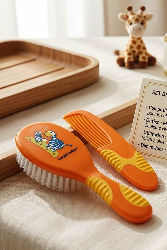 Brosse à cheveux et peigne...