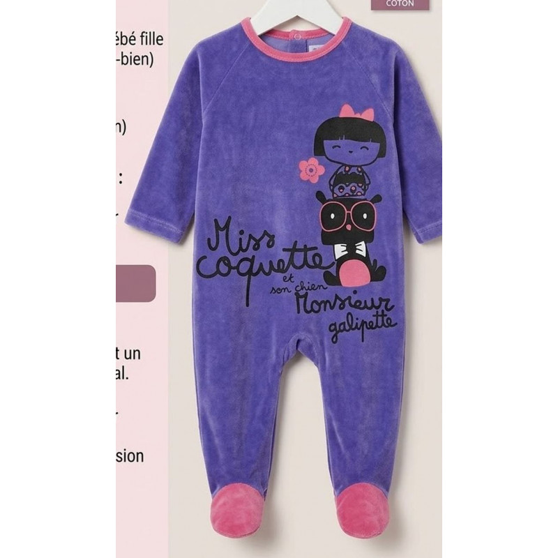 Grenouillère 12 mois 'P'tit Béguin'