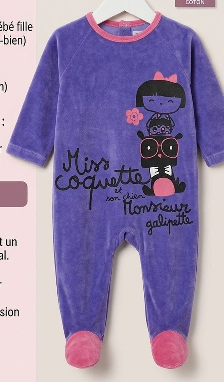 Grenouillère 12 mois 'P'tit...