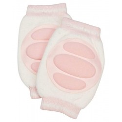 Genouillères pour bébé rose tendre