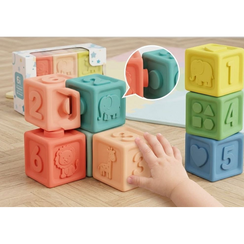 6 Cubes Souples