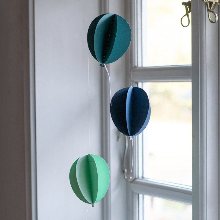 Mobile ballons bleus 'Tivoli'