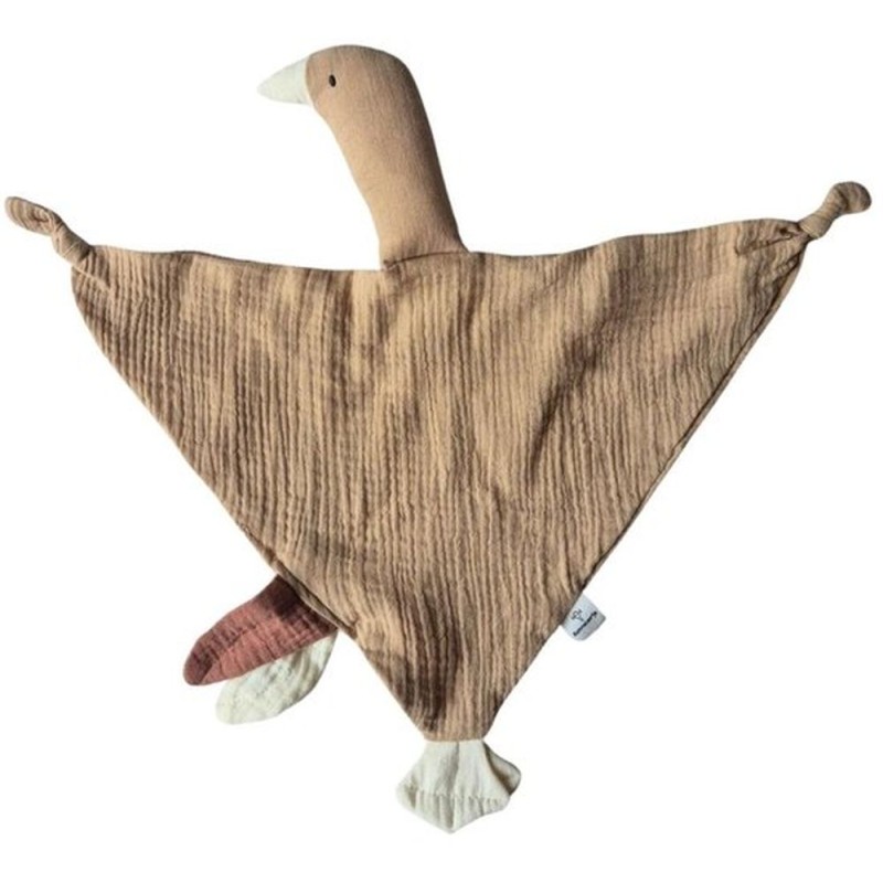 Doudou plat Oie en coton