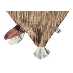 Doudou plat Oie en coton 