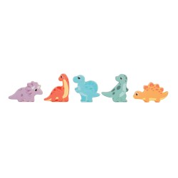 Puzzle en bois et mémo dinos 