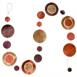 Guirlande 'planètes ' marron