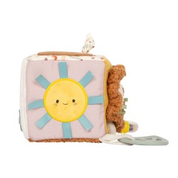 Cube d'activités en tissu "Little Lion" 