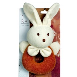 Hochet anneau 'lapin' 