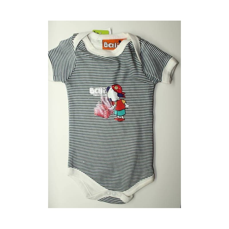 Body rayé bleu 'BALI' 3 mois Body rayé bleu 'BALI' 3 mois